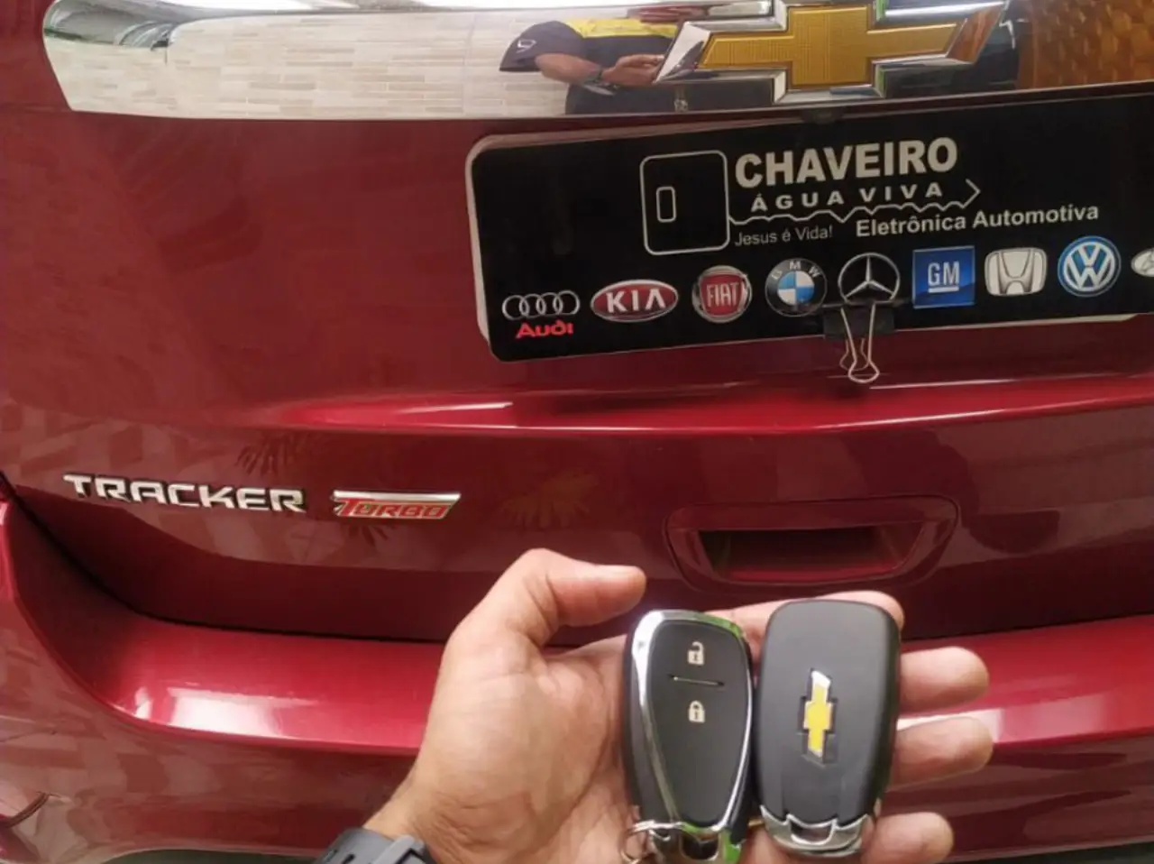 Cópia da Chave do Chevrolet Tracker